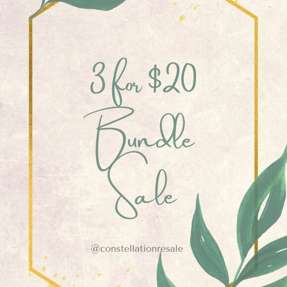 3 for $20‎ Closet Clear Out Bundle Sale - Picture 1 of 1